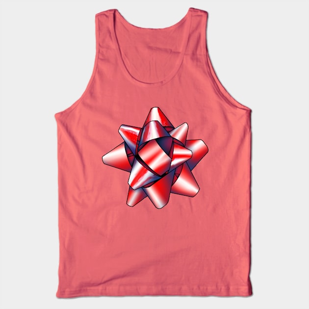 Red Bow Tank Top by Zodiart